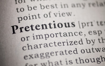The significance of being pretentious
